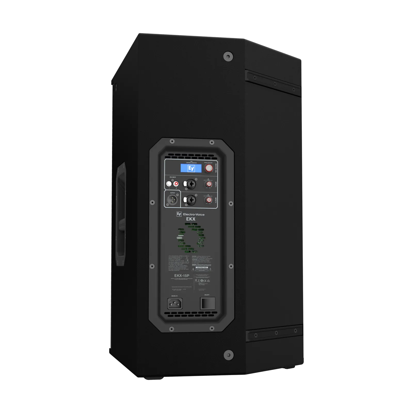 Electro-Voice EKX-15P — rear panel