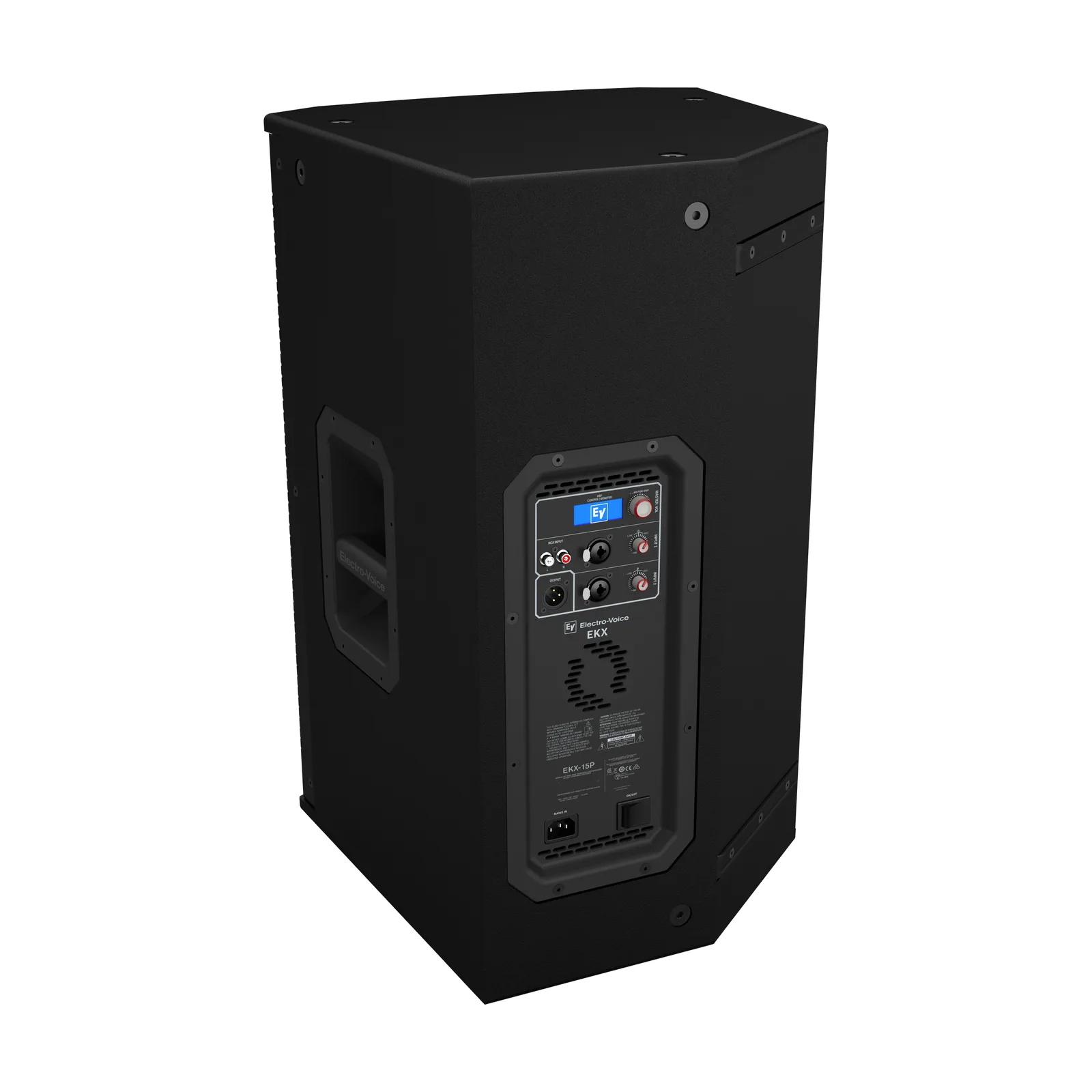 Electro-Voice EKX-15P — rear panel