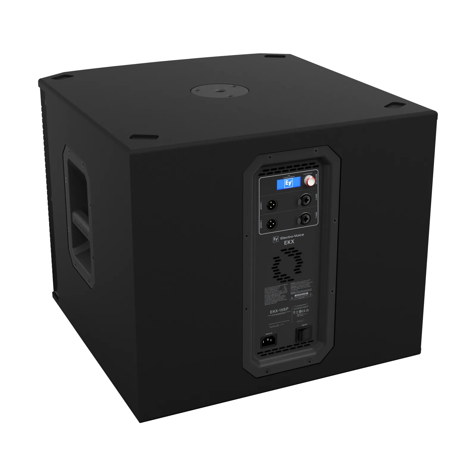 Electro-Voice EKX-15SP — rear panel