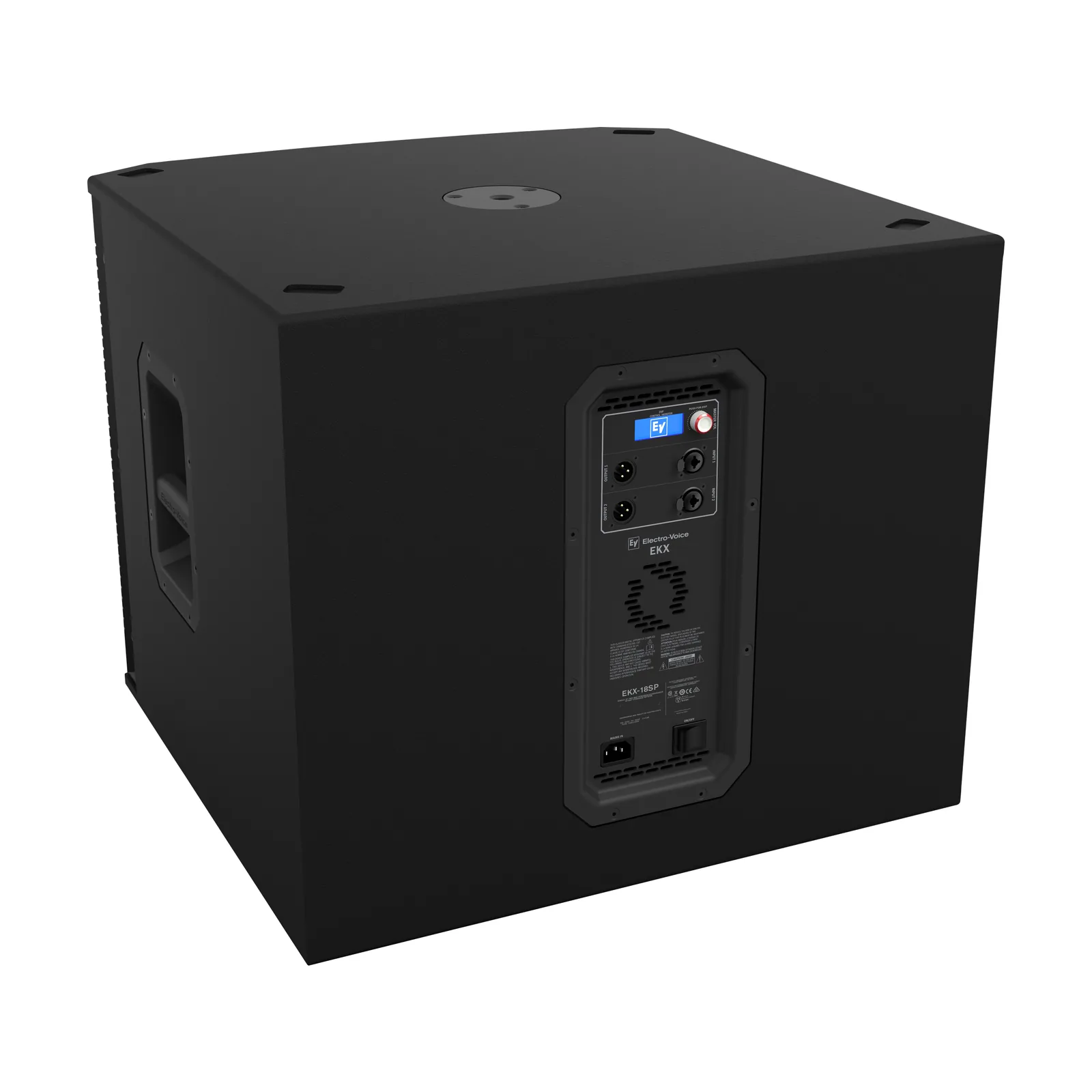 Electro-Voice EKX-18SP — rear panel