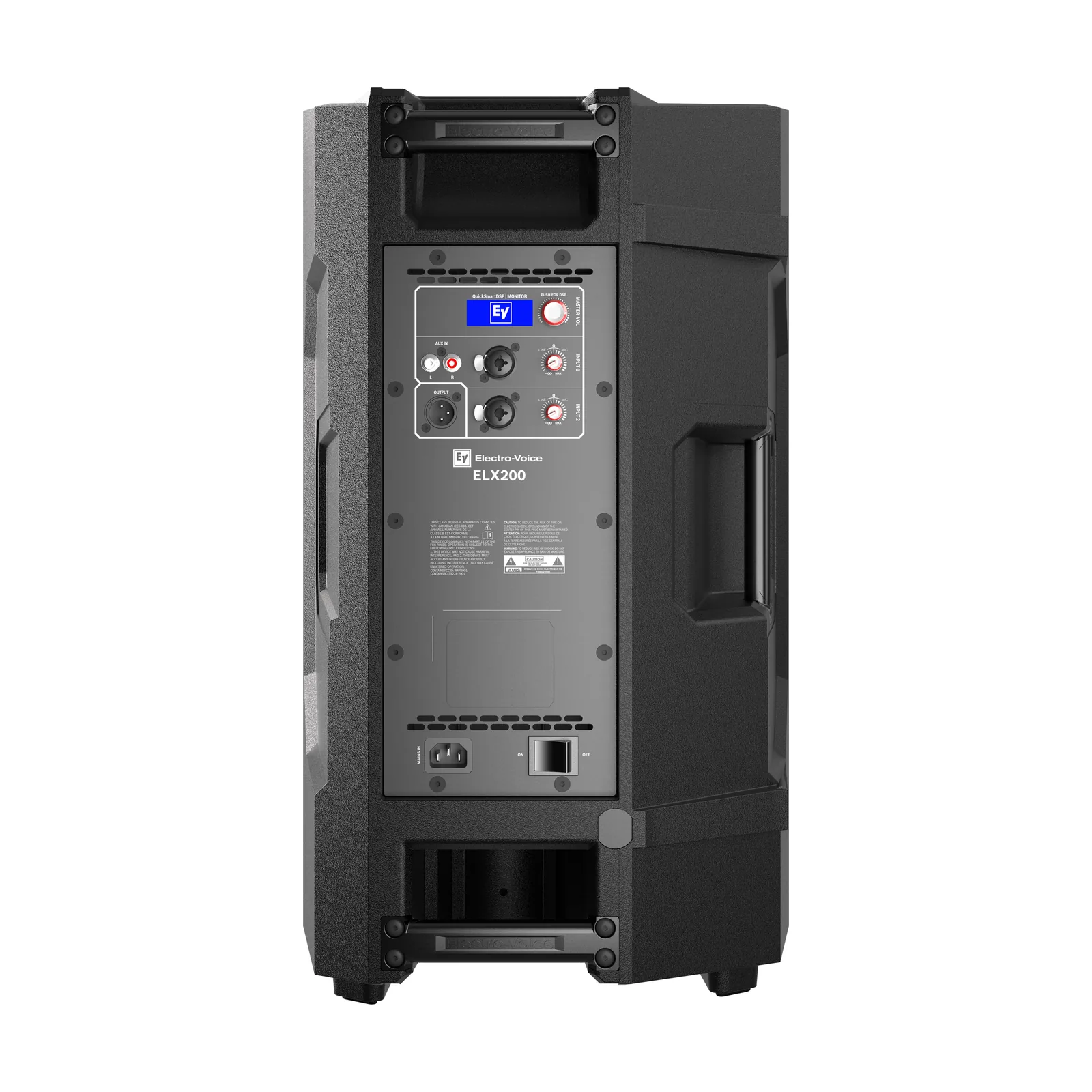 Electro-Voice ELX200-12P — rear panel
