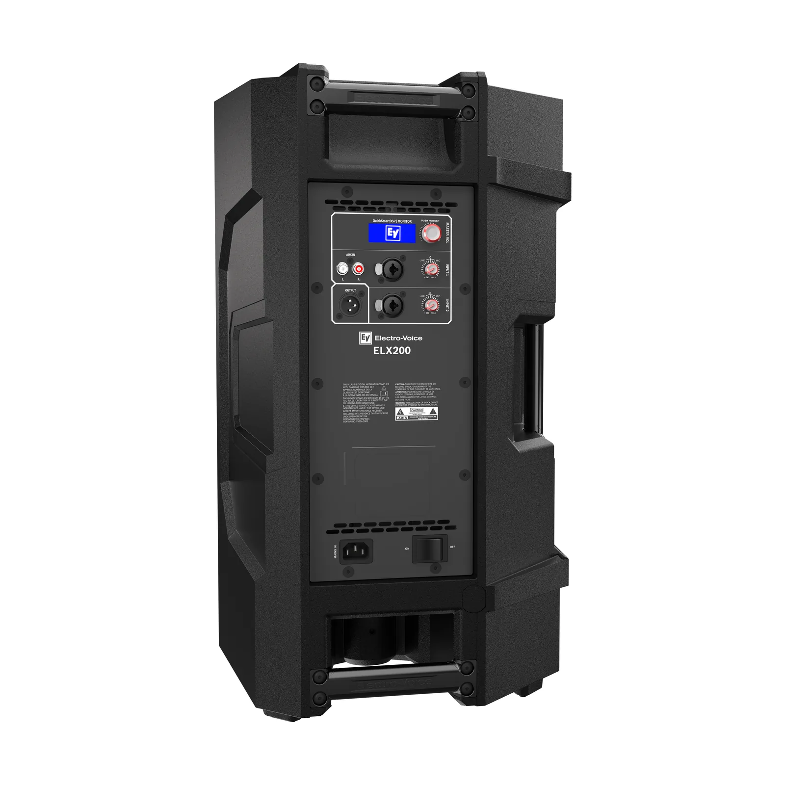 Electro-Voice ELX200-12P — rear panel