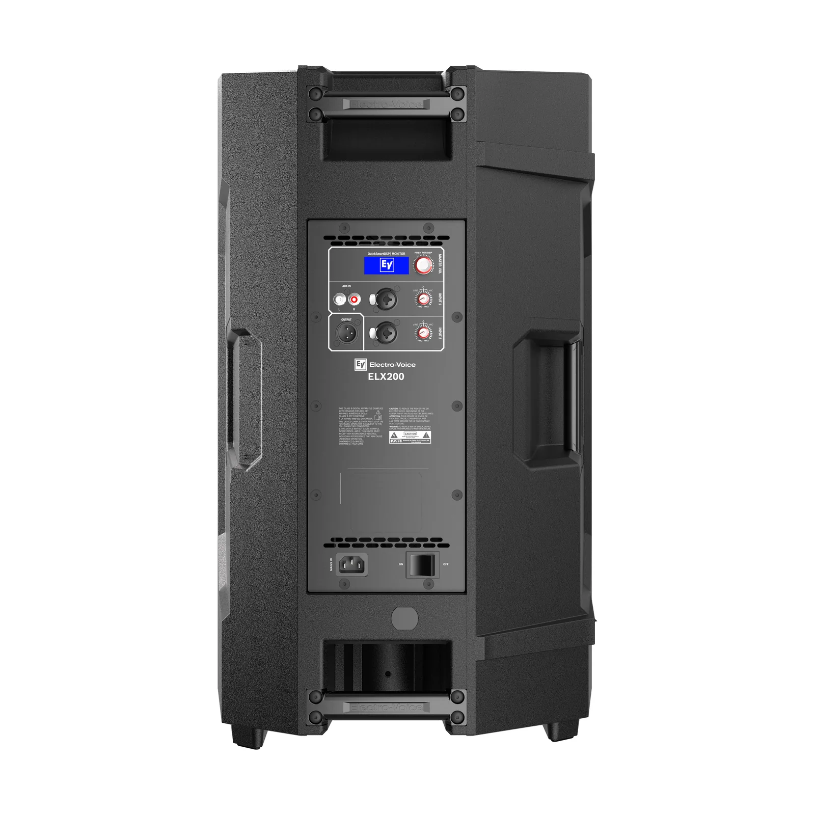Electro-Voice ELX200-15P — rear panel