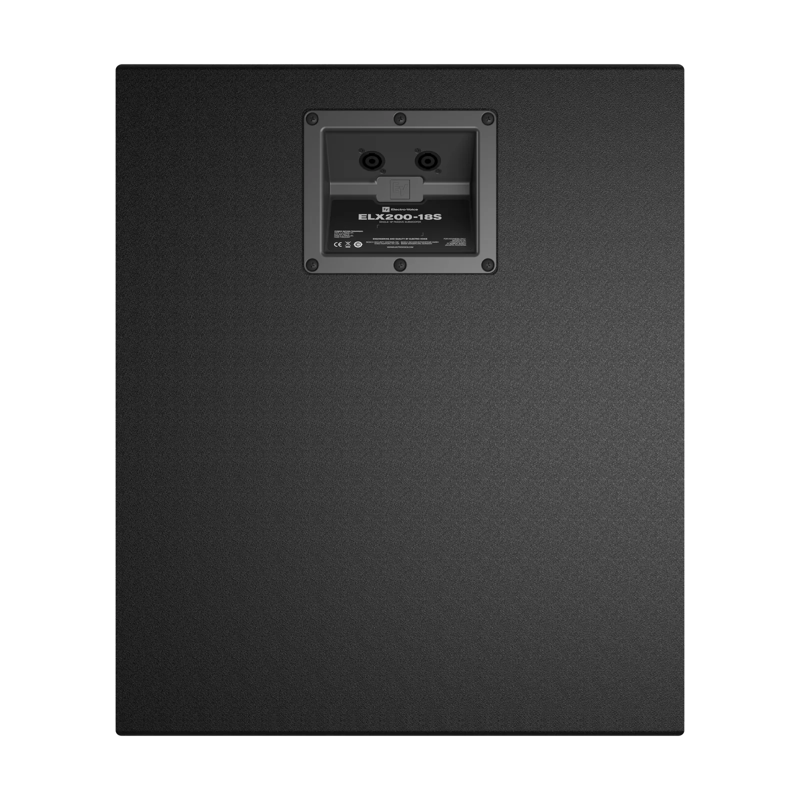Electro-Voice ELX200-18S — rear panel