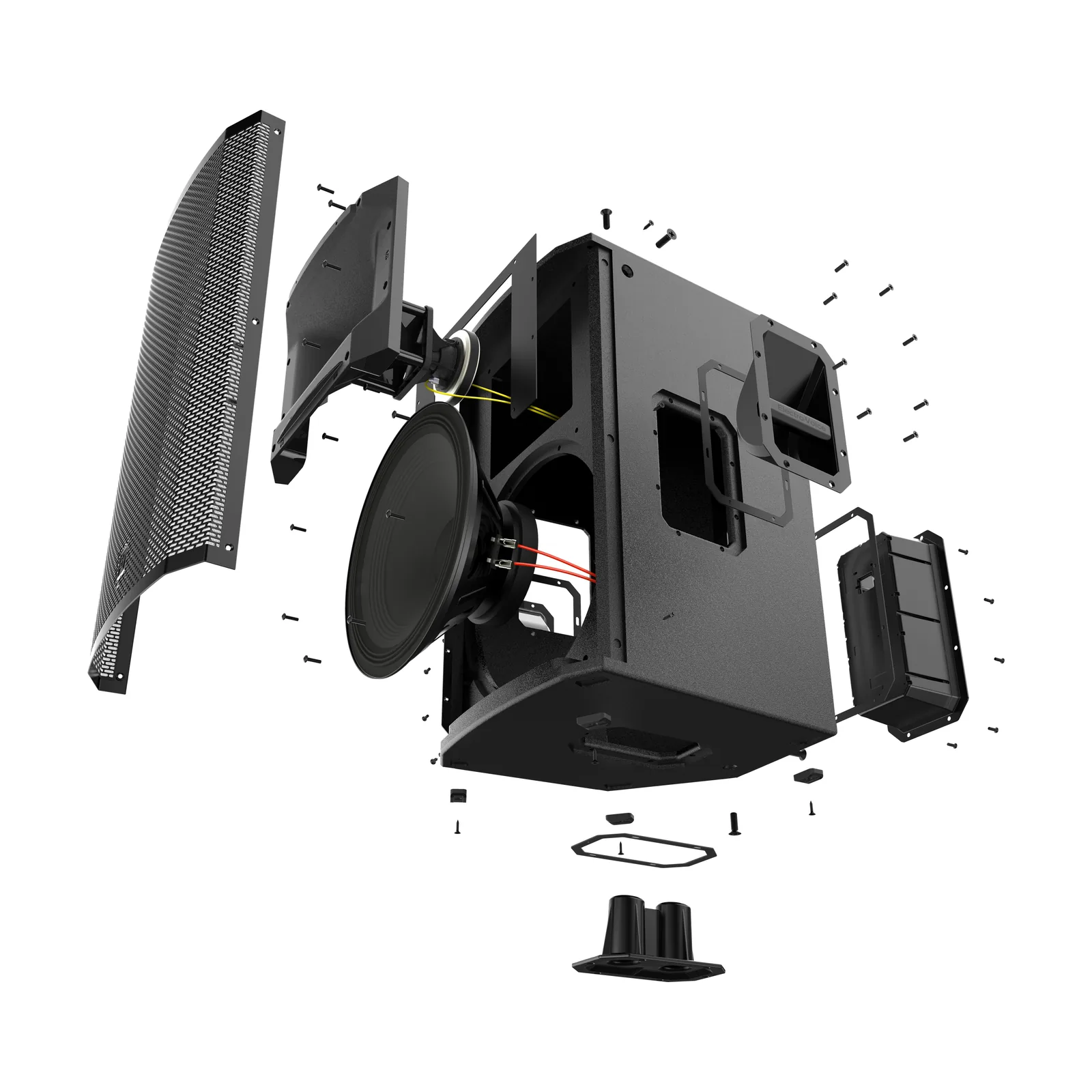 Electro-Voice ETX-15P — disassembled system
