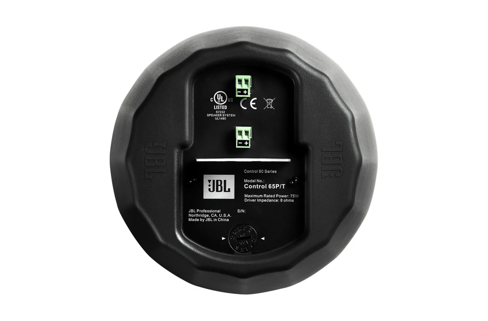 JBL Control 65 P/T — side view