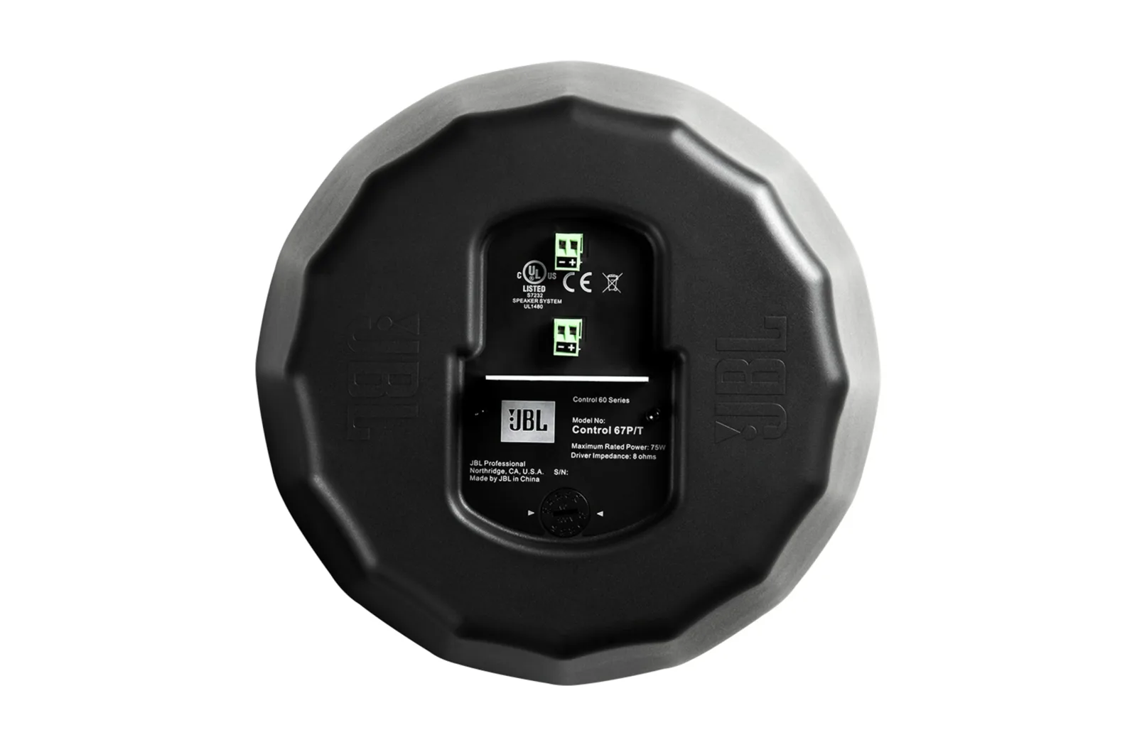 JBL Control 67 P/T — side view