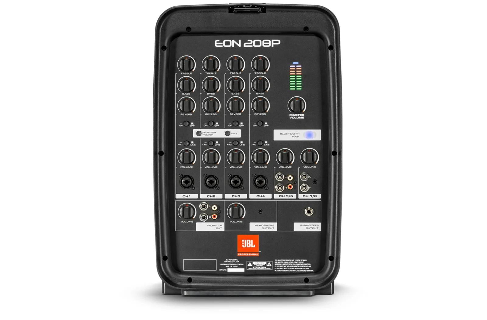 JBL EON208P — detail view
