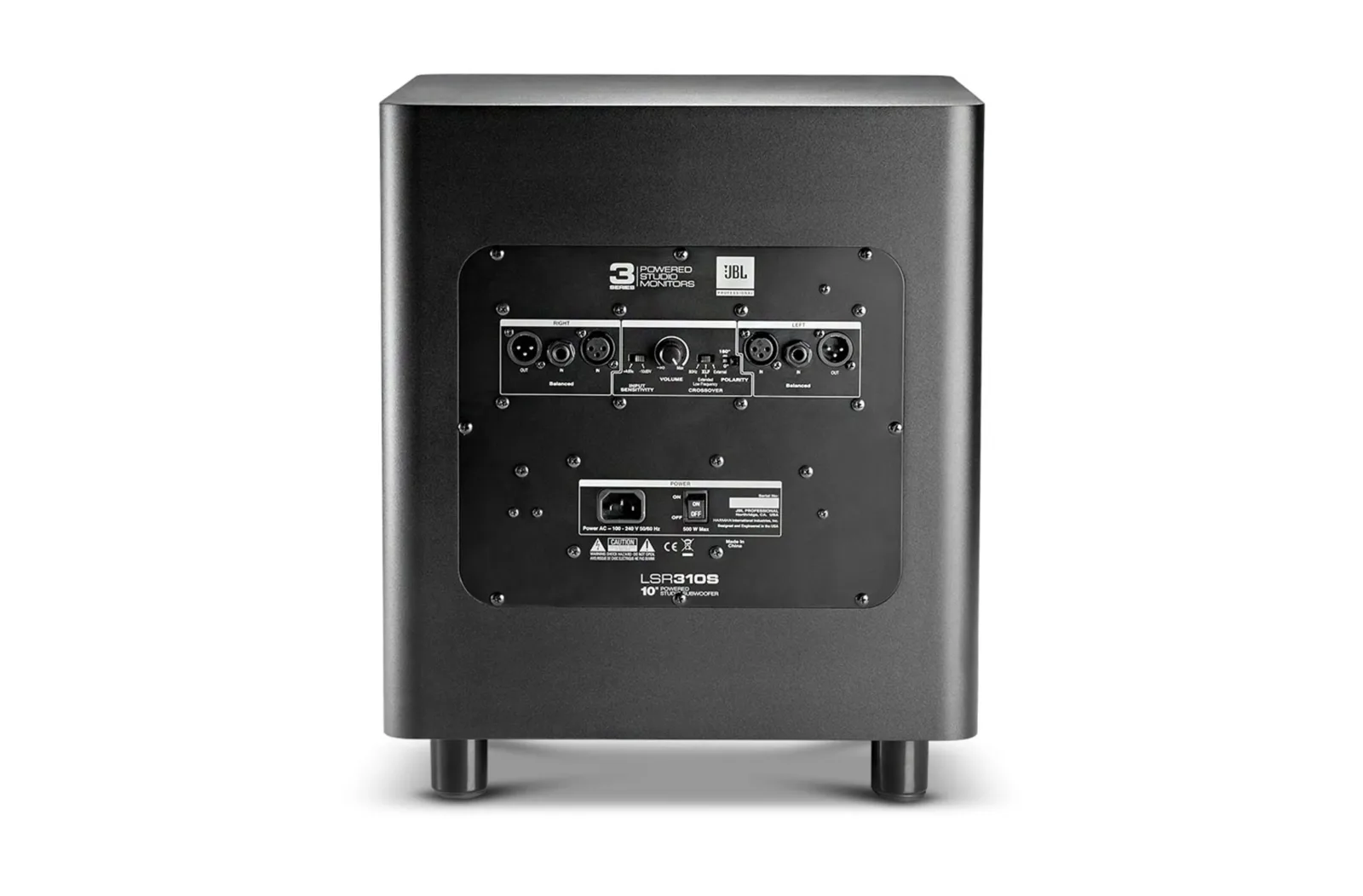 JBL LSR310S — official product photo