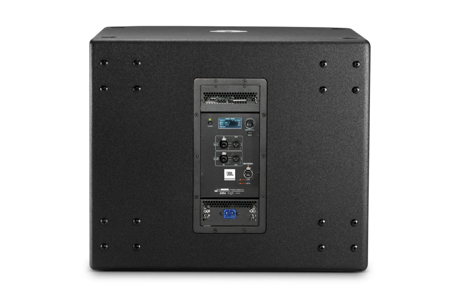 JBL SRX818SP — rear panel