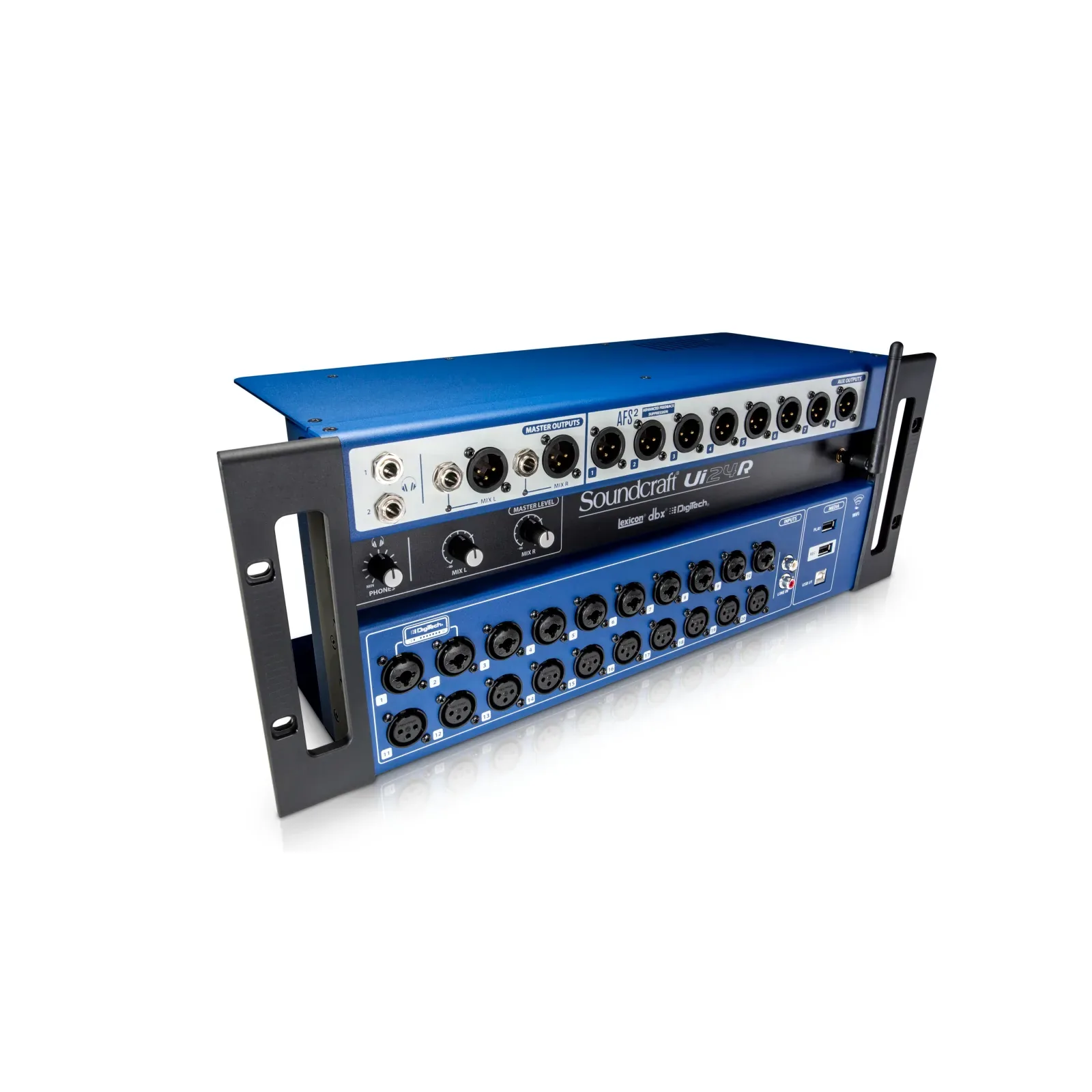 Soundcraft Ui24R — side view