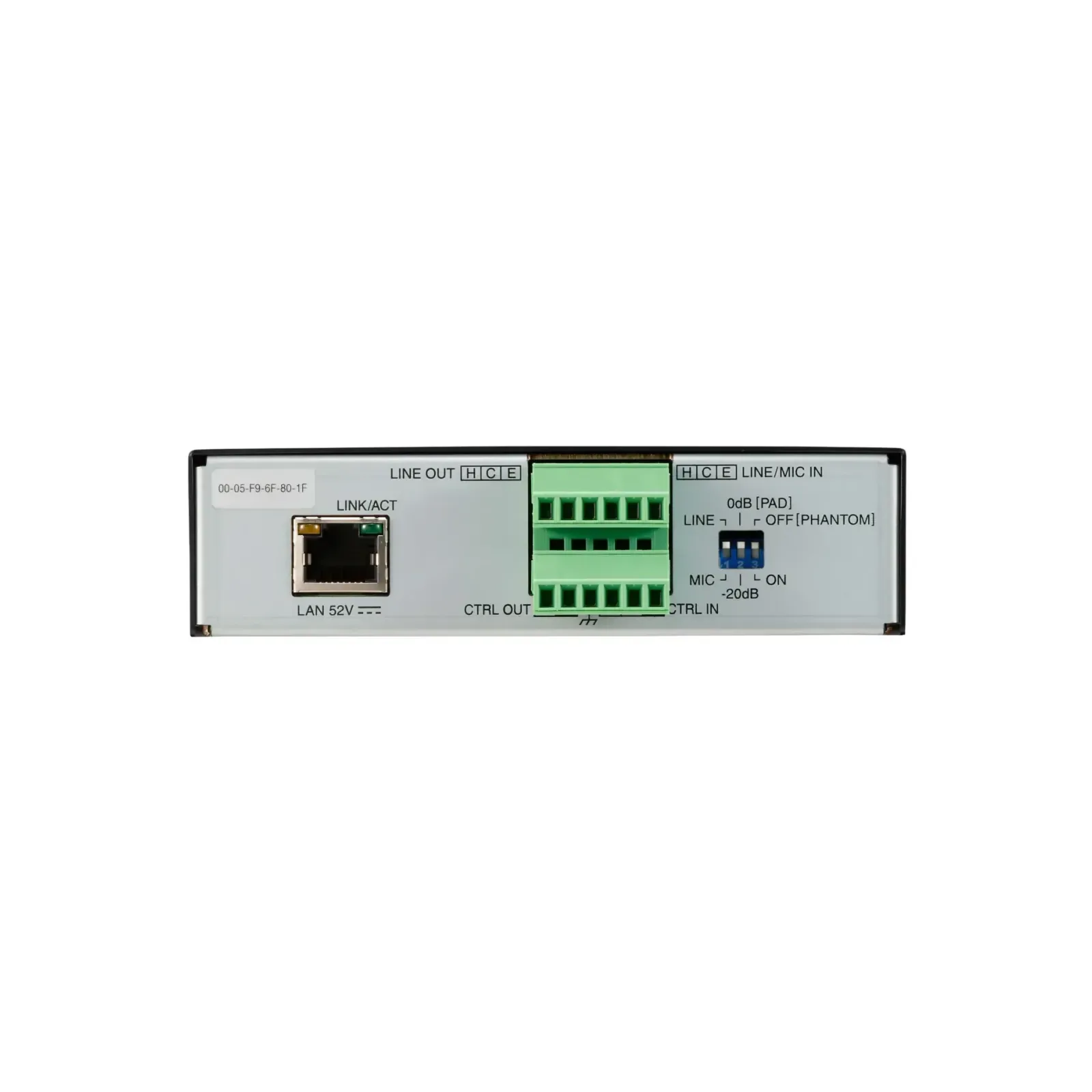TOA IP-A1AF — rear panel