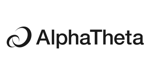 AlphaTheta official logo — audio brand