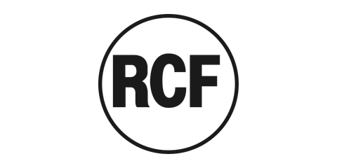 RCF official logo — audio brand